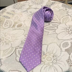 Countess Mara Tie Purple Polka Dot Tie